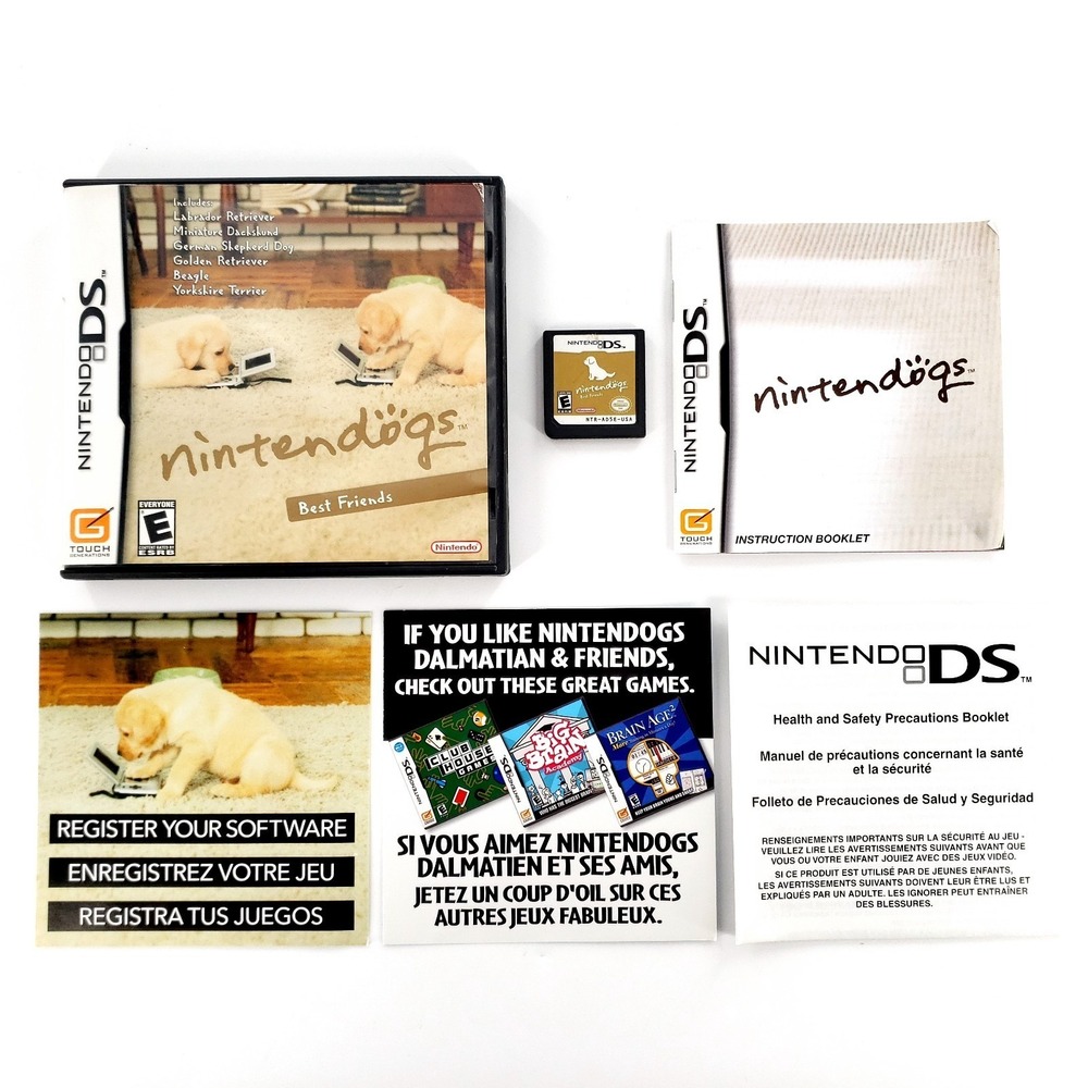 Nintendogs: Best Friends Nintendo DS Authentic Complete Tested & Works